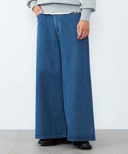 「Lee」 デニムパンツ LARGE インディゴブルー メンズ_画像7