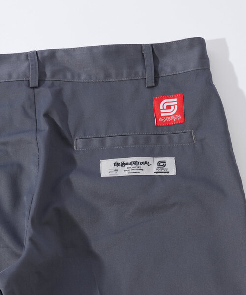 「Sourcream」 チノパンツ MEDIUM ベージュ メンズ_画像8