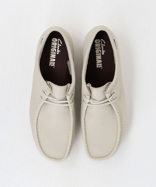 デッキシューズ 「Clarks Originals」ワラビー ゴアテックス シューズ メンズの画像
