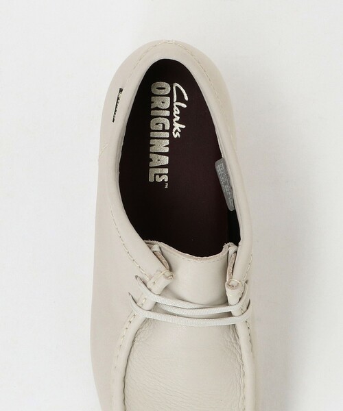 デッキシューズ 「Clarks Originals」ワラビー ゴアテックス シューズ メンズの画像