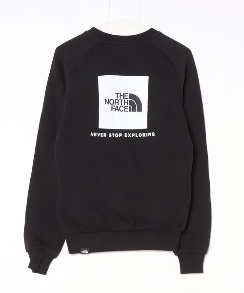 「THE NORTH FACE」 ワンポイントスウェットカットソー X-SMALL ブラック メンズ_画像2