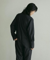 「anuke」 オールインワン 36inch チャコールグレー レディースの画像3