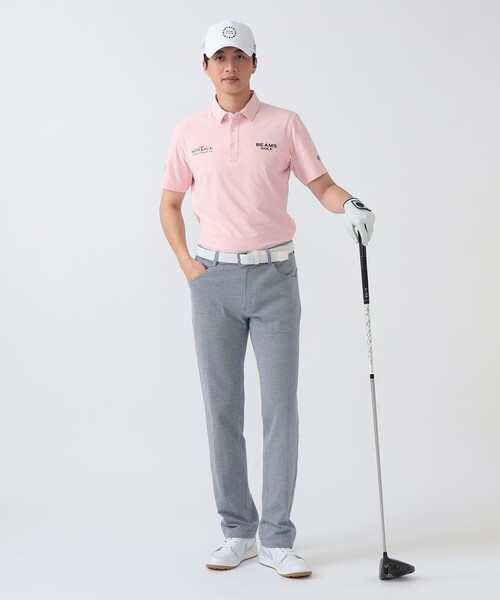 ⭐︎BEAMS GOLF ゴルフポロシャツ Mサイズ ⭐︎ BEAMS GOLF（ビームス ゴルフ） ポロシャツ PURPLE LABEL / MONTAUK 台
