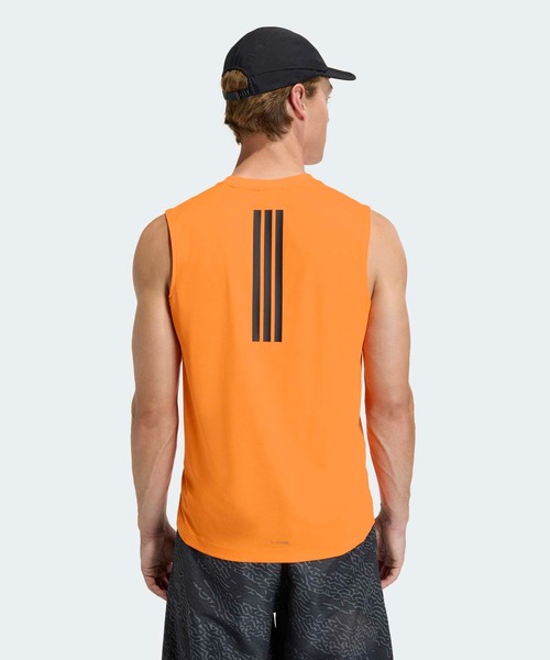 adidas（アディダス） タンクトップ D4T パワー スリーストライプス