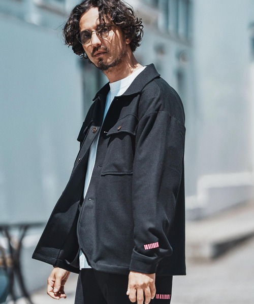 「felkod」 長袖シャツ M ブラック メンズ_画像8