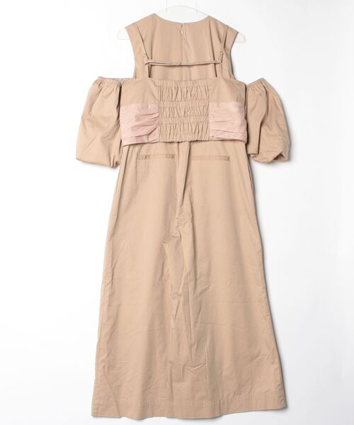 「AULA AILA」 オールインワン - ベージュ レディース_画像2