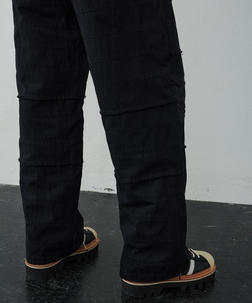 「AIVER」 パンツ SMALL ブラック メンズの画像