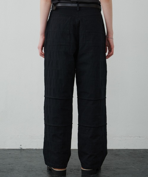 「AIVER」 パンツ SMALL ブラック メンズの画像