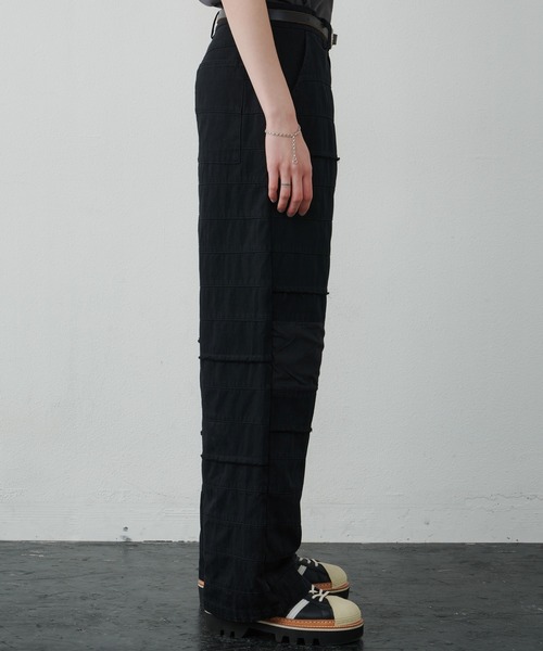 「AIVER」 パンツ SMALL ブラック メンズの画像