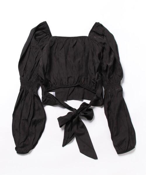 「NANEA」 長袖ブラウス フリー ホワイト レディース_画像2