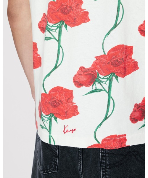 tシャツ 'KENZO Archive Rose' Tシャツ イン コットン メンズの画像