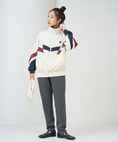 「FREAK'S STORE」 イージーパンツ SMALL 杢グレー レディース_画像8