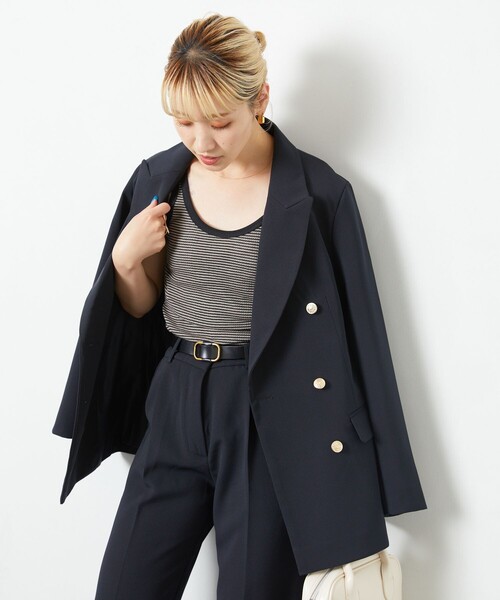 「FREAK'S STORE」 セットアップ SMALL ネイビー レディースの画像