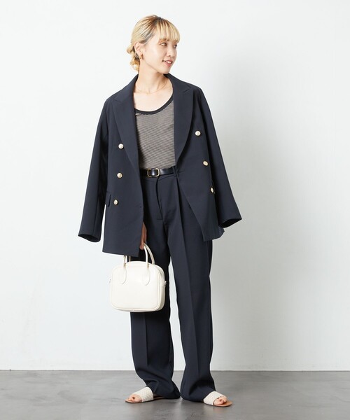 「FREAK'S STORE」 セットアップ SMALL ネイビー レディースの画像
