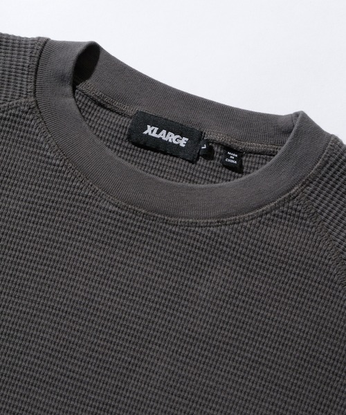 XLARGE（エクストラ ラージ） tシャツ THERMAL L/S TEE メンズ