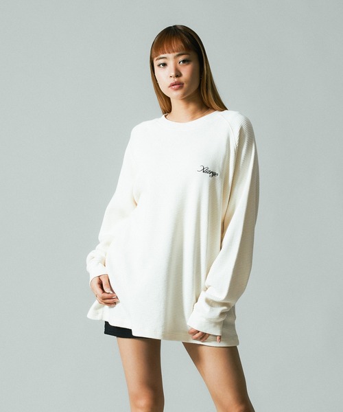 XLARGE（エクストラ ラージ） tシャツ THERMAL L/S TEE メンズ