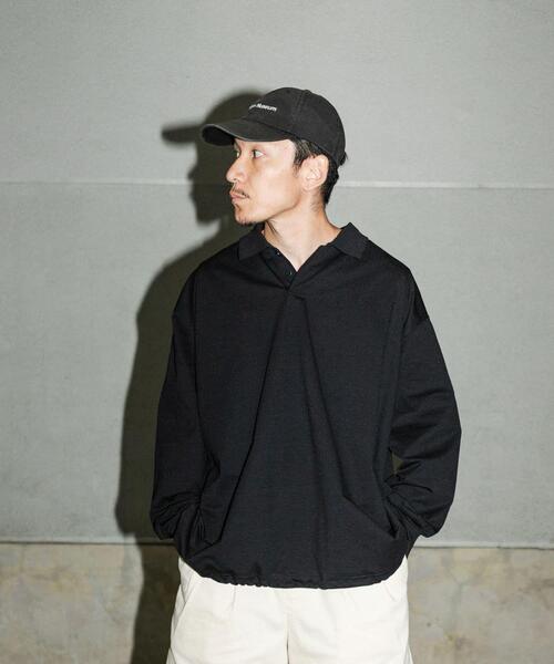 URBAN RESEARCH（アーバンリサーチ） 長袖ポロシャツ 1 ネイビー 