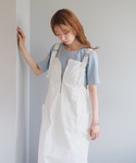 「Kastane」 サロペットスカート FRE...の詳細画像4