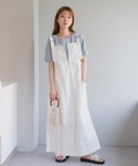 「Kastane」 サロペットスカート FRE...の詳細画像5
