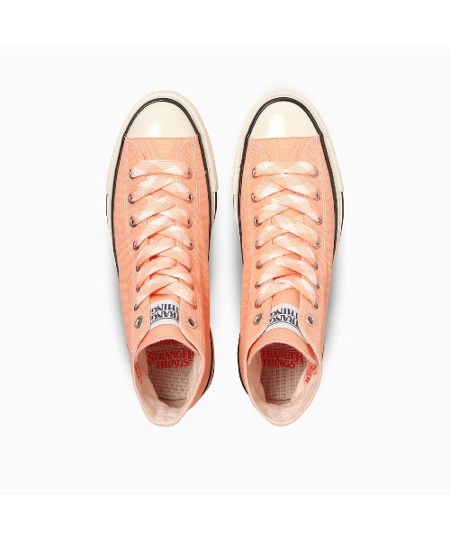 「CONVERSE」 ハイカットスニーカー 25糎 さくら色 メンズ