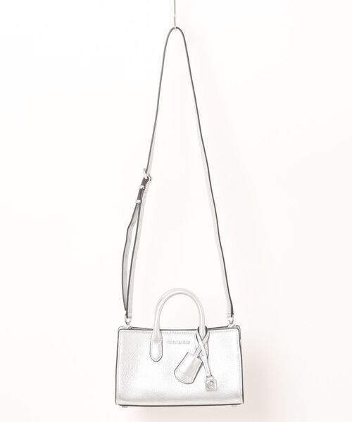 「MICHAEL KORS」 ショルダーバッグ FREE しろがね色 レディース