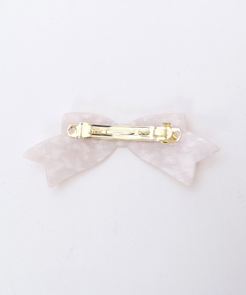 axes femme（アクシーズ ファム） ヘアクリップ リボンアクリル