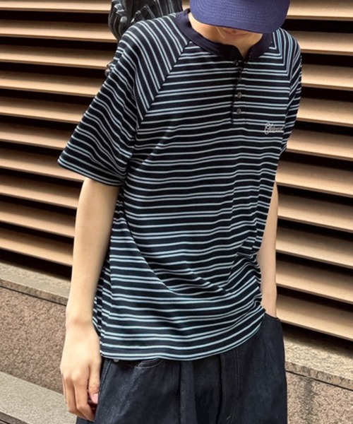 kutir（クティール） ヘンリーネック tシャツ HENLEY NECK ASSORTED