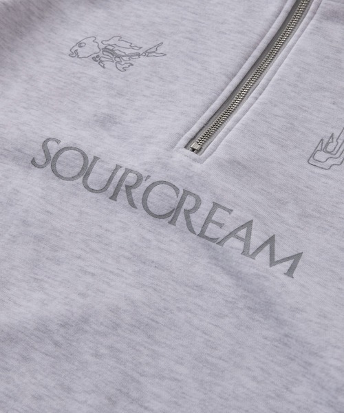 「Sourcream」 スウェットカットソー FREE アッシュグレー メンズ_画像7