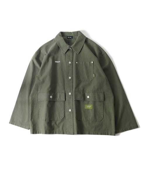 「Subciety」 ジャケット X-LARGE カーキ メンズ_画像6