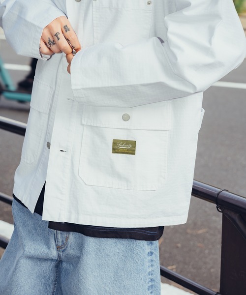 「Subciety」 ジャケット X-LARGE カーキ メンズ_画像8