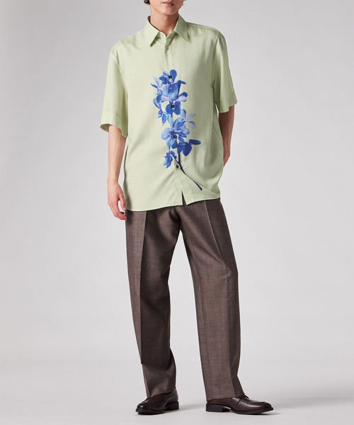 Paul Smith（ポール・スミス） シャツ 半袖 Orchid” 半袖シャツ