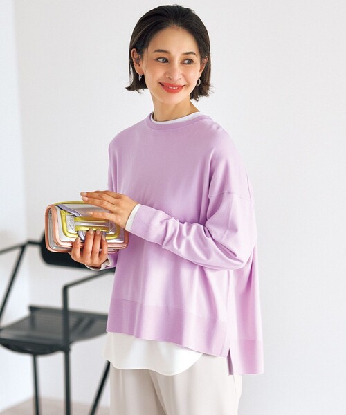 「UNFILO」 長袖ブラウス MEDIUM ホワイト レディース_画像4
