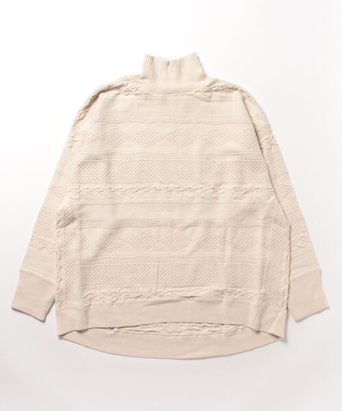 「RNA-N」 長袖カットソー MEDIUM アイボリー レディース_画像2
