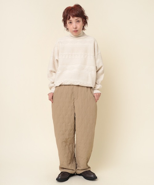 「RNA-N」 長袖カットソー MEDIUM アイボリー レディース_画像9