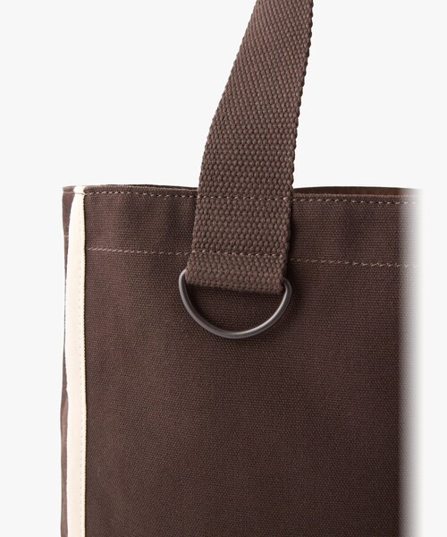 agnes b/アニエスベー トートバッグ ダークブラウン To b. by agnes トートバッグ b.× green label relaxing コットン