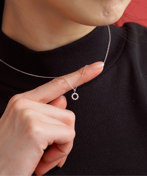 「Jewel closet by L&Co.」 ネックレス FREE シルバー レディース_画像2