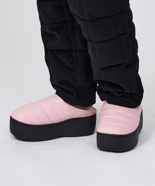 SUBU（スブ） スリッポン 「SUBU/スブ」PLATFORM 厚底/シルバー/ドット