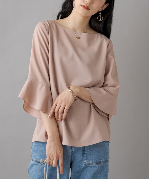 シャツ ブラウス フリルスリーブブラウス Zozotown Paypayモール店 通販 Paypayモール