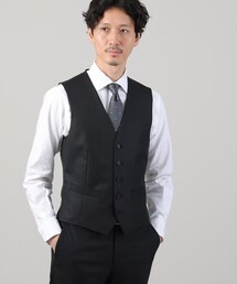 激安通販特集！ TAKEO KIKUCHI 「Sサイズ〜」シャイニー ベスト スーツ スーツ