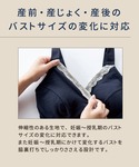 ノンワイヤーブラ ブラジャー 「マタニティ用」...の詳細画像2