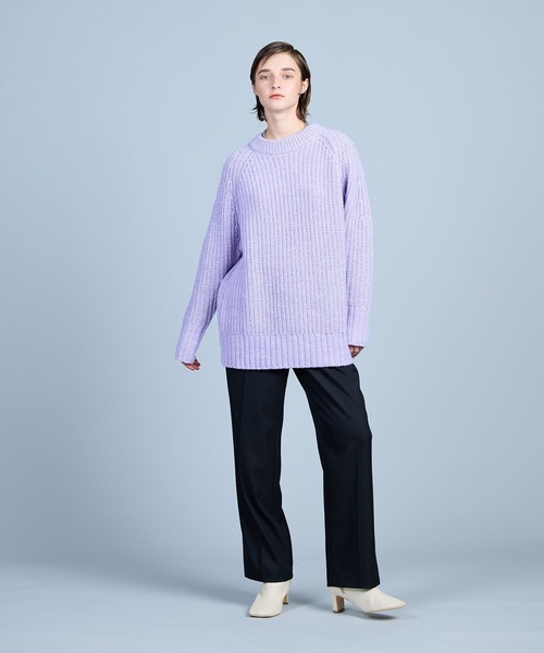 NAUS裾スリットパンツ 裾スリットパンツ N.O.R.C｜クロスプラス公式通販サイト