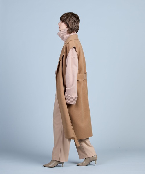 C ITYSHOPリブパンツ☆裾スリット N.O.R.C パンツ 裾スリットパンツ レディース : ZOZOTOWN Yahoo