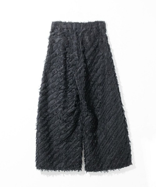 パンツ Fummy MIDIUMISOLID パンツ Men's フリンジカットジャカードパンツ