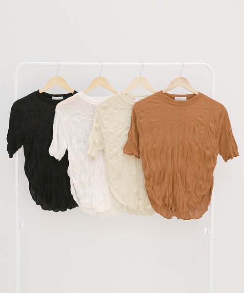 CAILAN'D 売れ筋商品|||カイランド Tシャツ トップス レディース Tops Red Long Sleeve Wrap Top | Red – Khy