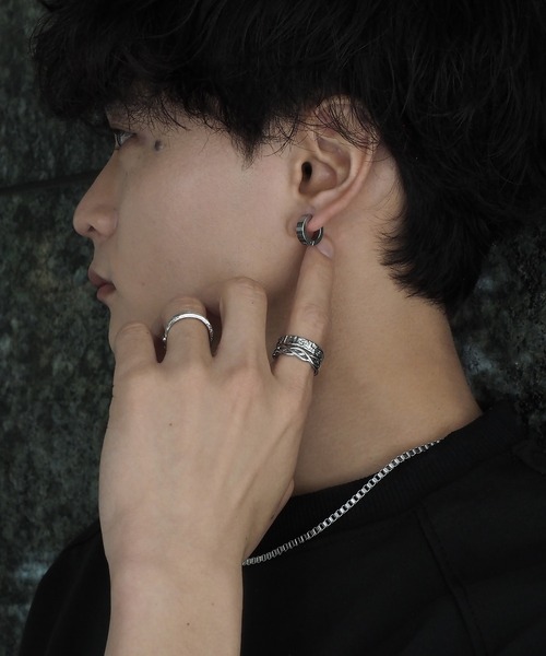 SBG by 7JEWELRY アレルギー対応 ピアス SBG シンプルリングピアス