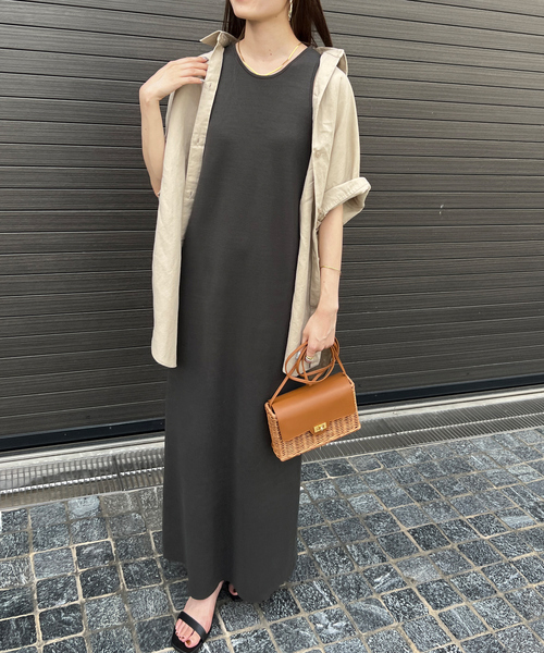 Rouge vif Anna ブラウス シャツ 麻混変形シャツ レディース