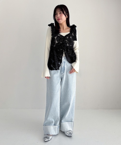 Heather パンプス リボンフラットパンプス 967006 : ZOZOTOWN