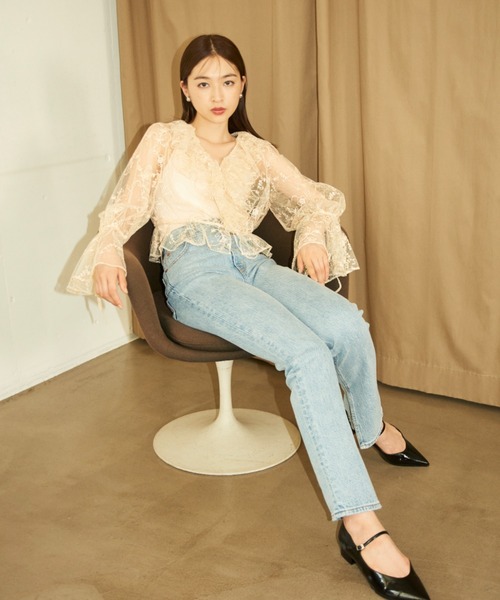 SNIDEL ジーンズ デニム デニムパンツ 「SNIDEL/Levi's」別注