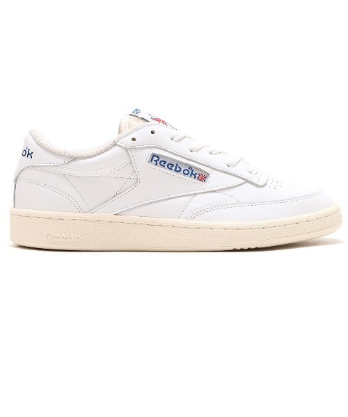 【美品】Reebokスニーカー　クラブシー85 アイボリー　26.5㎝ クラブシー 85 ヴィンテージ / CLUB C 85 VINTAGE （トップ