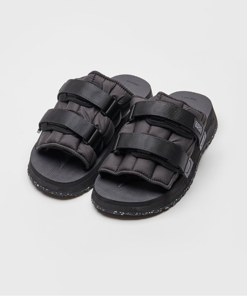 suicoke サンダル MOTO-PUFFab - Black メンズ : ZOZOTOWN Yahoo